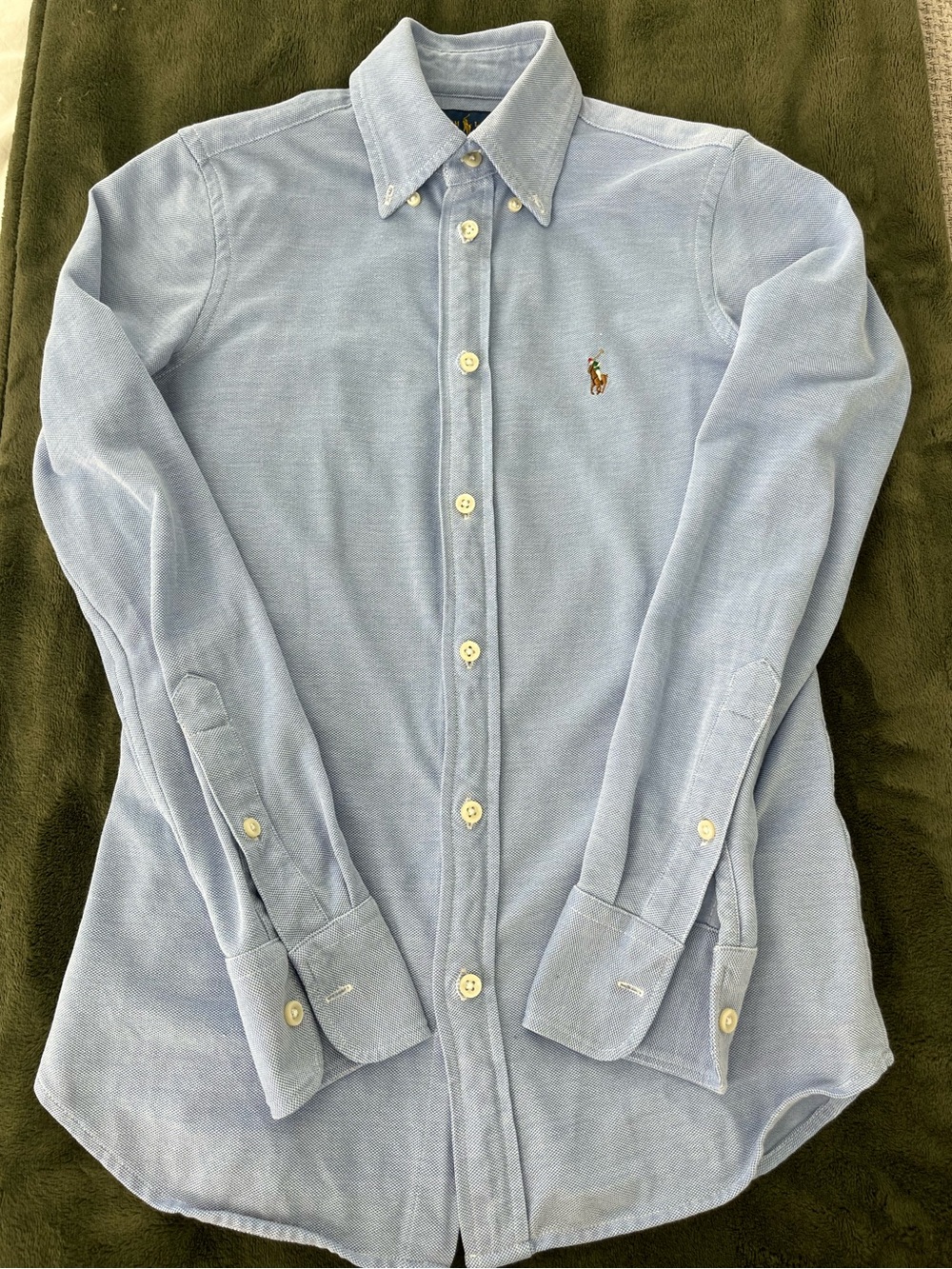 Ralph Lauren Light Blue Button-Down Shirt